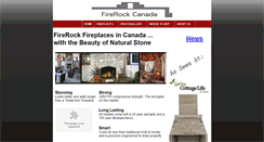 Desktop Screenshot of fire-rock.ca